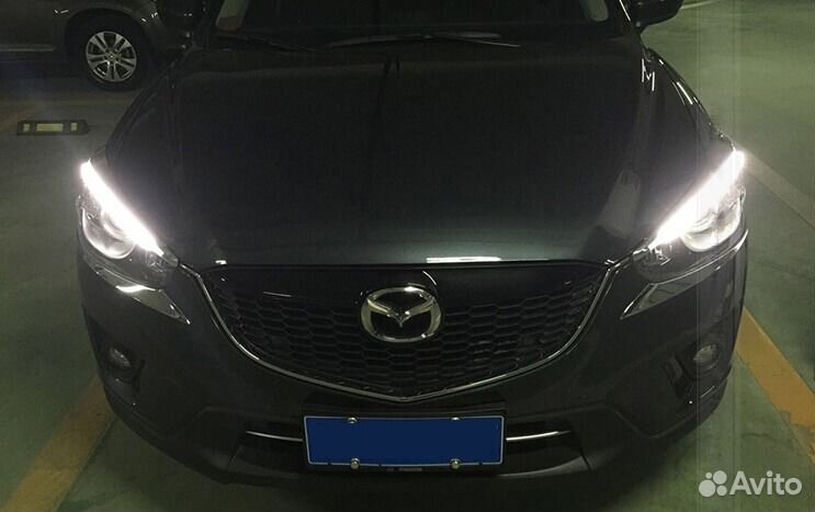 Светодиодные реснички на фары Mazda CX-5