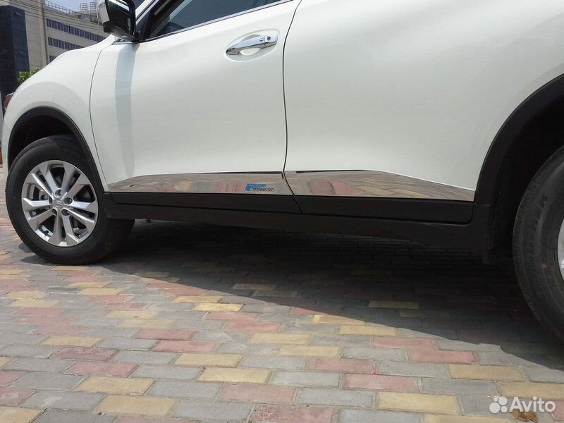 Молдинги на двери Nissan X-Trail (2015)