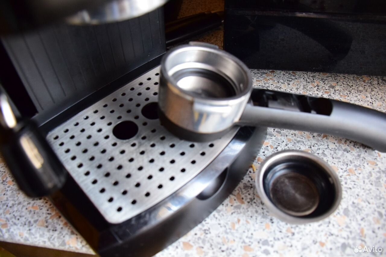 Авито кофеварка. Delonghi ec155. Delonghi tc155 рожек
