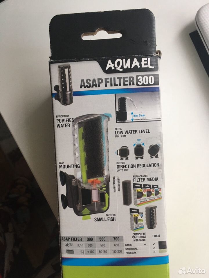 Внутренний фильтр aquael asap filter купить на Зозу.ру - фотография № 2