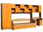 Новая кровать шкаф стол полки Синий или Оранж объявление продам