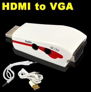 Hdmi И VGA Конвертер видео аудио сигнала