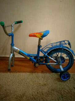 Детский велосипед. Без переднего колеса. Остальное