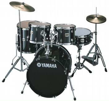 Барабанная установка yamaha GM2F5 black gigmaker