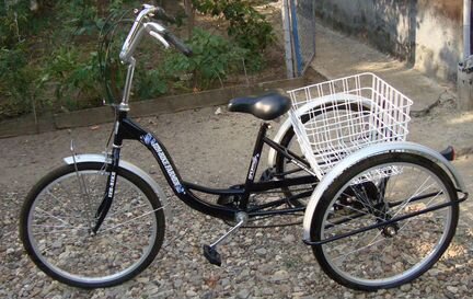 Велосипед взрослый трёхколёсный IZ - baker farmer
