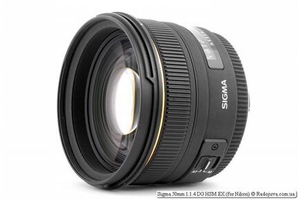 Объектив Sigma 50mm F1. 4 EX DG HSM Nikon F