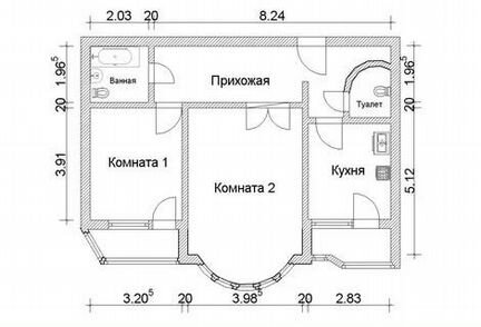 Комната 20 м² в 2-к, 5/17 эт.