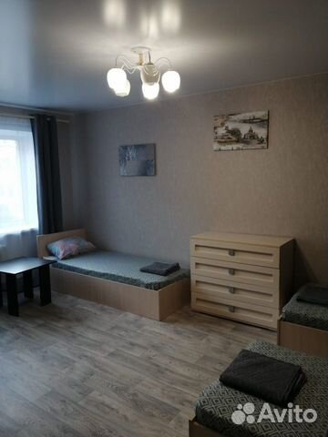 

1-к. квартира, 32 м², 3 кровати