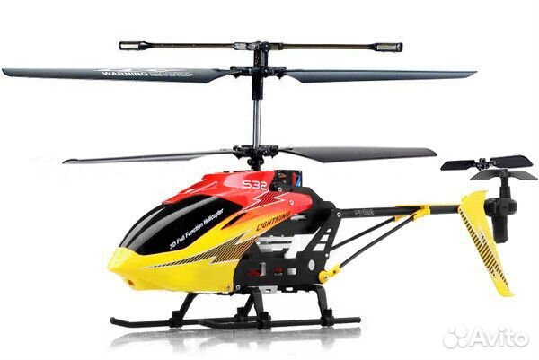 Радиоуправляемый вертолет с гироскопом Syma S32 Радиоуправляемый вертолет с гироскопом Syma S32