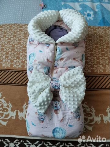 Комплект на выписку зимний для девочки