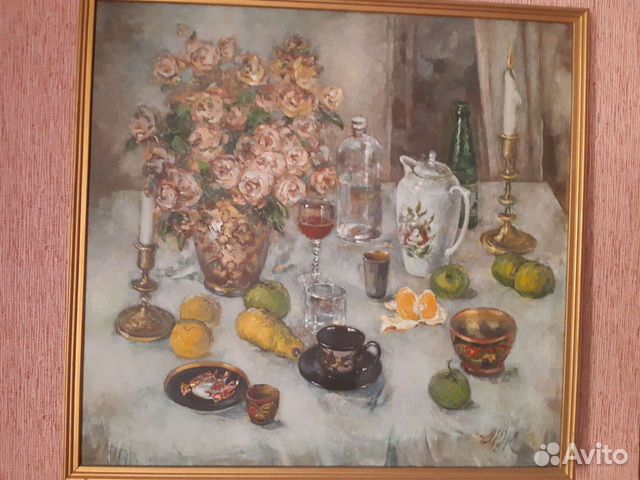 Житков Н.Е.,картина маслом на холсте