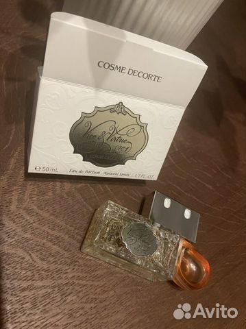 Духи vice virtue cosme decorte
