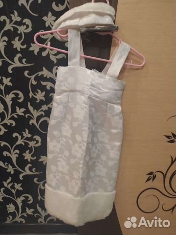 Костюм снегурочки на 5-8 лет