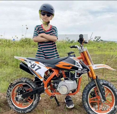 Новые. Пит байки 50куб. На 4 - 8 лет