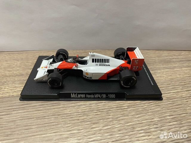 McLaren Honda MP4/5B 1990 RBA 1/43