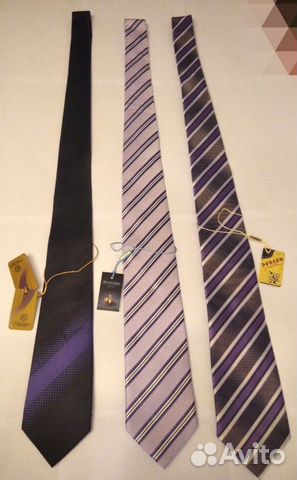 Галстуки новые, бизнес-уровень