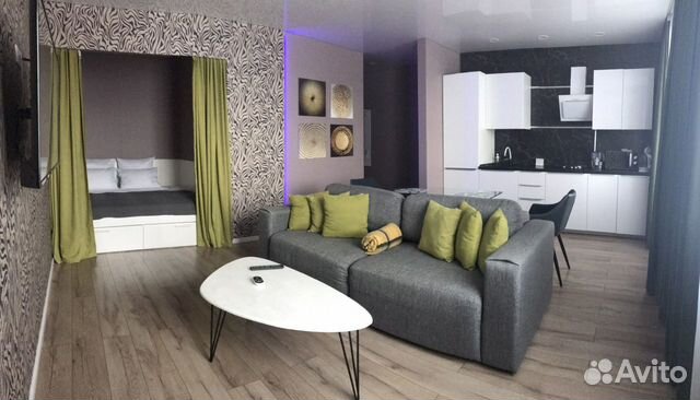 

Квартира-студия, 38 м², 1 кровать