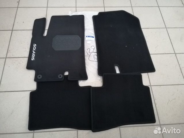 Ковры салона Солярис 2017 текстильные Новые. Ориги
