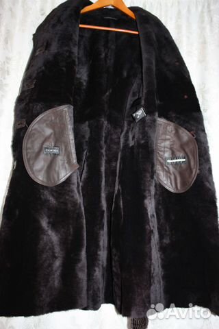 Дубленка новая (ярлычки срезаны) р.46 Дубленка новая (ярлычки срезаны) р.46
