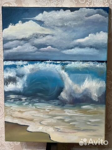 Картина маслом Море