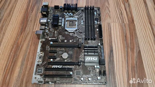 Materinskaya Plata Msi Lga1151 Z170a Pc Mate Kupit V Sankt Peterburge Bytovaya Elektronika Avito