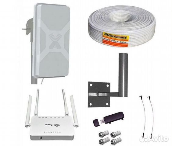 4G 3G wifi интернет комплект 14дБ