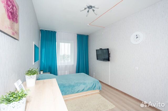 

1-к. квартира, 55 м², 3 кровати