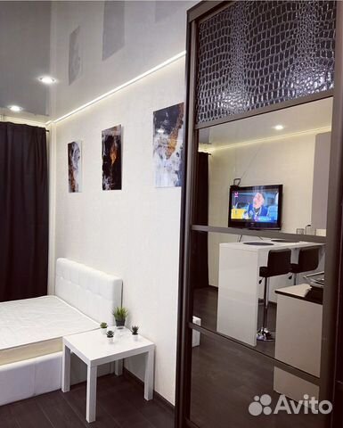

Квартира-студия, 25 м², 2 кровати