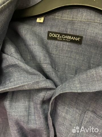 Рубашка льняная Dolce Gabbana