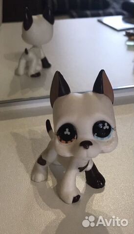 Littlest Pet Shop собака дог кошка стоячка игрушки