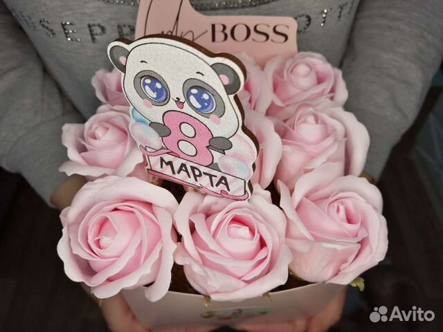 Мыльные букеты