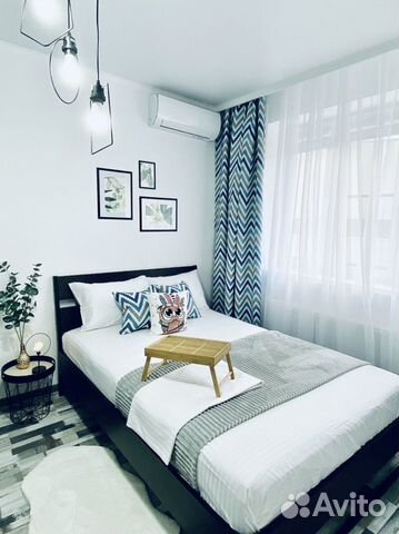 

1-к. квартира, 43 м², 2 кровати