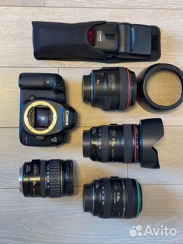 Фотоаппарат Canon EOS 5D Mark III с объективами