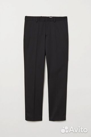 Костюмные брюки из полушерсти H&M Studio F/W’18
