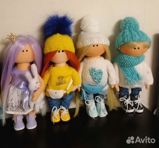 Кукла интерьерная ручной работы