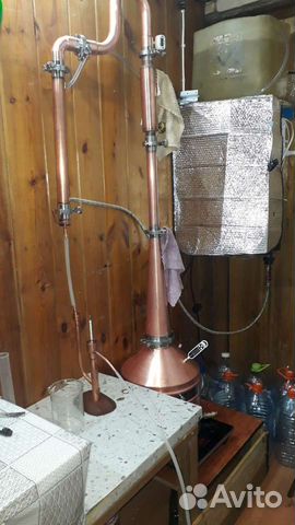 Самогонный апарат дистиллятор медный