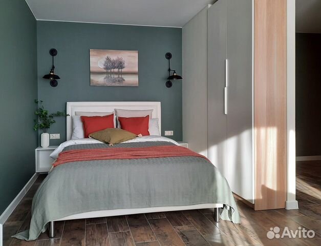 

Квартира-студия, 30 м², 2 кровати