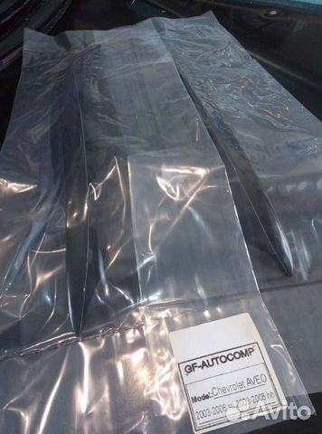 Реснички на фары Chevrolet Aveo T200 хэтчбек