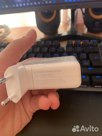 Оригинал - Apple 87W USB-C Power Adapter