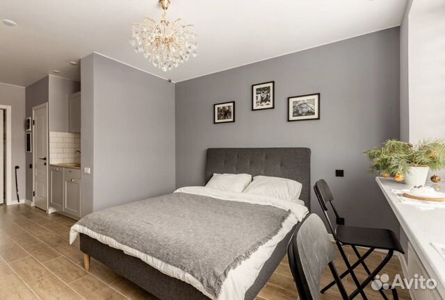 

Квартира-студия, 21 м², 1 кровать
