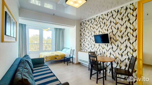 

Квартира-студия, 35 м², 2 кровати