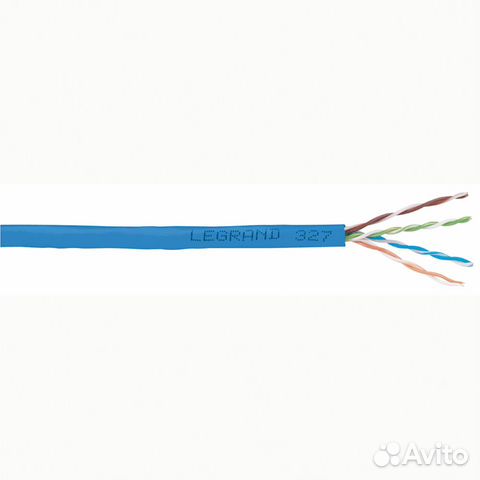 Витая пара: UTP 4 пары, 6 категория