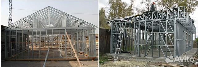 Металлоконструкции (ангары)