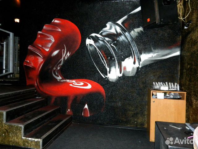 Арт-дизайн, роспись стен, граффити