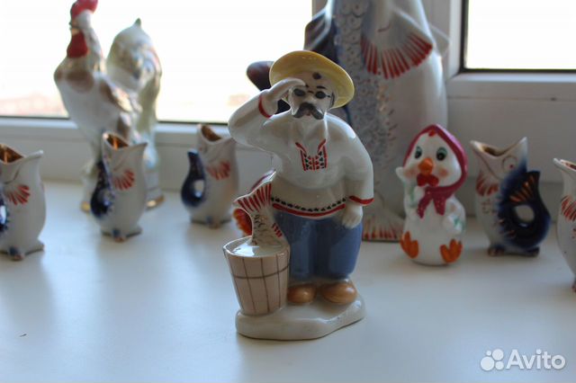 Статуэтка-Карандашница «Клоун с карманами» кфз