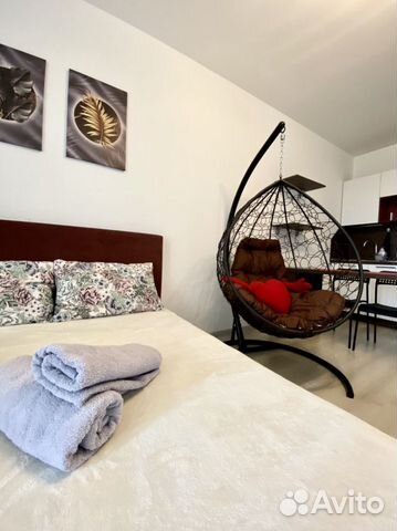 

Квартира-студия, 25 м², 1 кровать