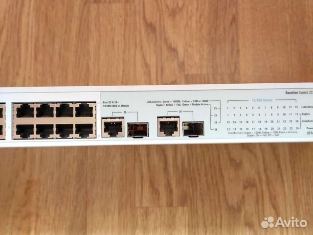 Коммутатор 3com Baseline Switch 2226 Plus