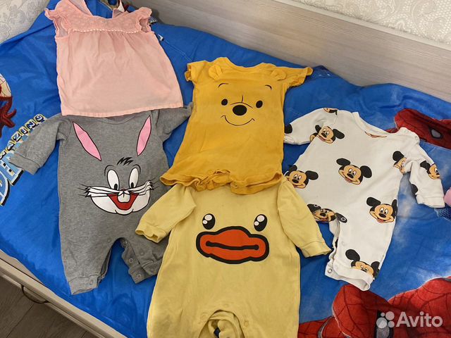 Пакет одежды на девочку 6-12 месяцев