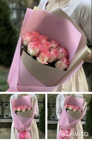 Розы 11 штук 60 см