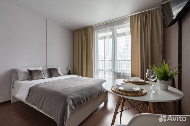 

Квартира-студия, 25 м², 1 кровать